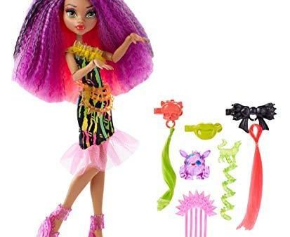 Monster High Electrified Monstrous Hair Ghouls Clawdeen Wolf Doll For Discount