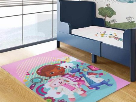 alfombra infantil doctora juguetes 100 x 140 cm diseno 1 vertical Supply