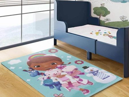 alfombra infantil doctora juguetes 100 x 140 cm diseno 3 vertical Hot on Sale