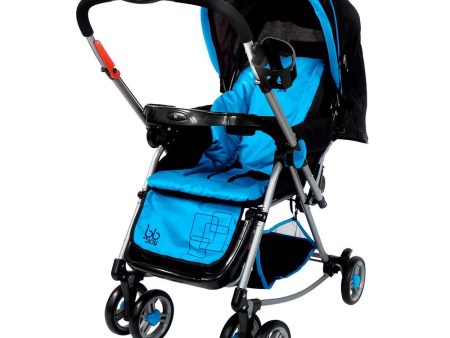 coche mecedora  swing  baby rocking color azul marca bbjoy on Sale