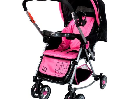 coche mecedora  swing  baby rocking color rosado marca bbjoy Online Hot Sale