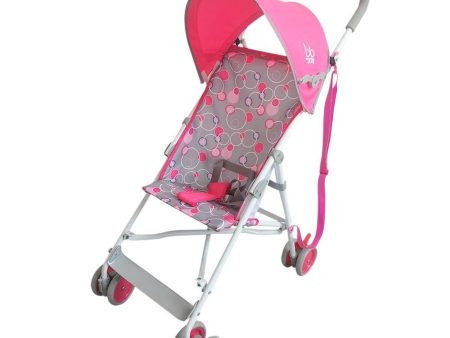 coche paraguas  joy nina color rosado con gris marca bbjoy Supply