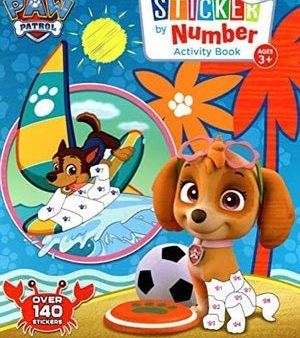 Paw Patrol Sticker by Number Book (9781788244282) Online Hot Sale