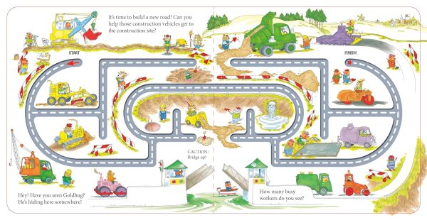 Richard Scarry s Cars and Trucks Touch-and-Trace For Cheap