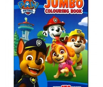 Paw Patrol Jumbo Colouring Book For Cheap