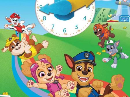 Paw Patrol: Day with the Pups Clock Book For Cheap