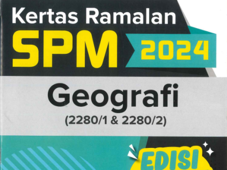 Kertas Ramalan SPM Geografi  24 For Sale