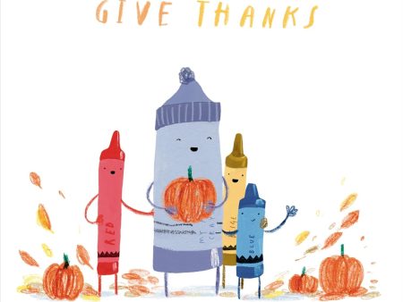 The Crayons Give Thanks For Sale